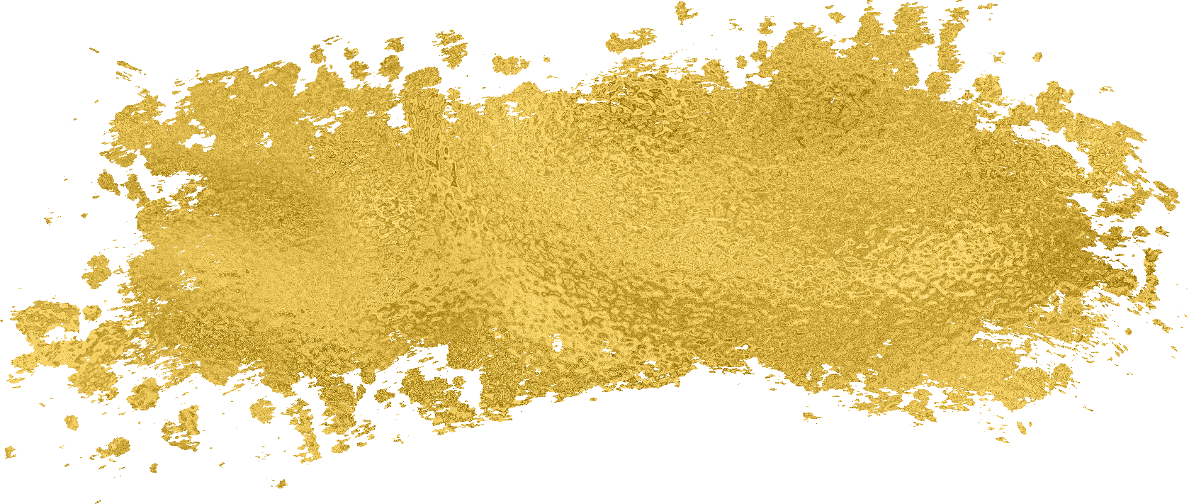 Gold Paint Smudge  