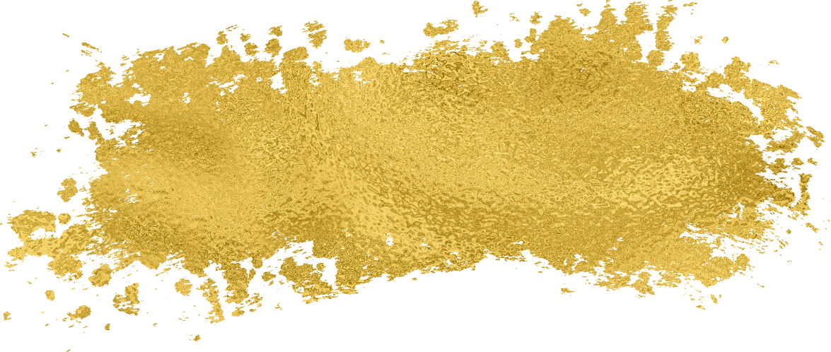 Gold Paint Smudge  