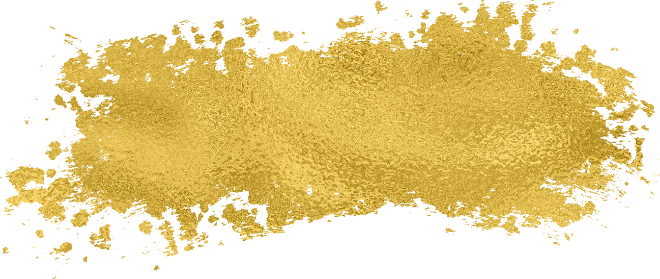 Gold Paint Smudge  