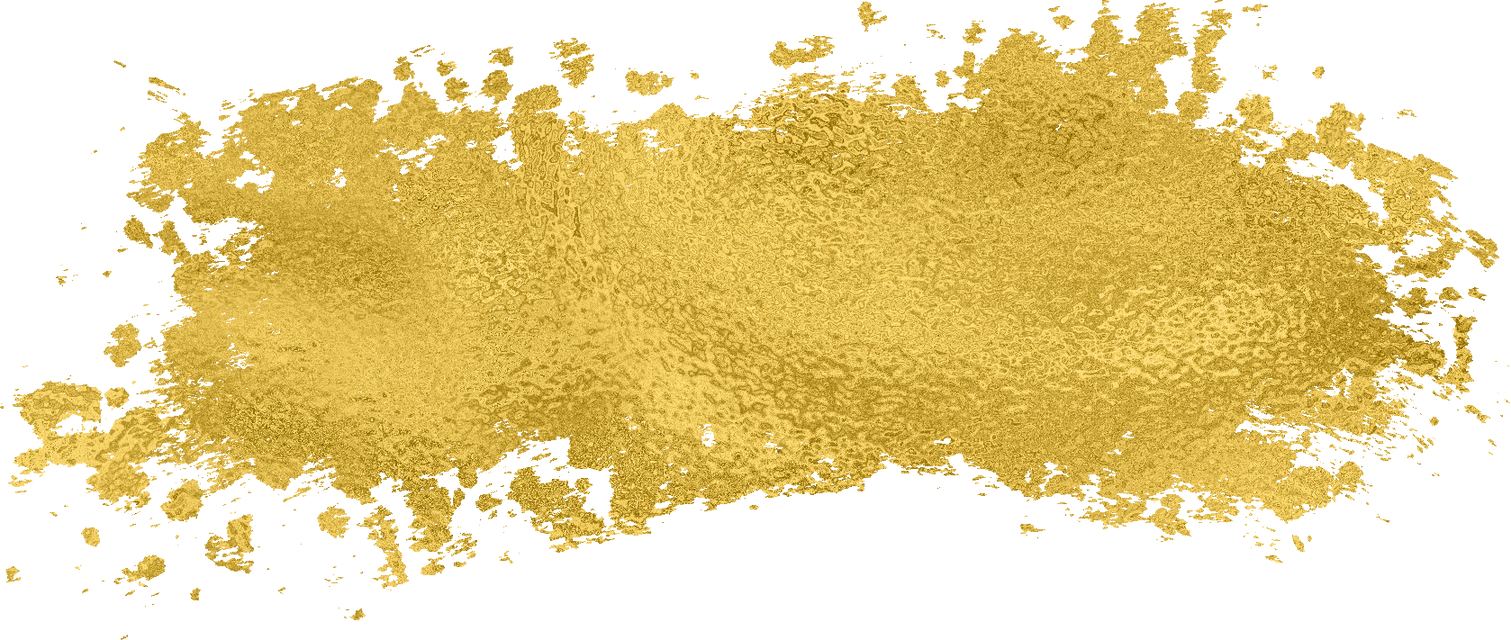 Gold Paint Smudge  