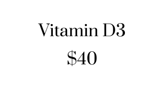 Vitamin D3 40